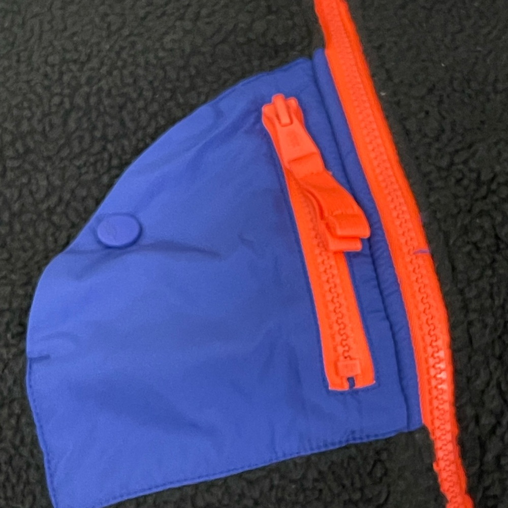 Free People Black Vest with Blue and Neon Highlights - Picture 11 of 16